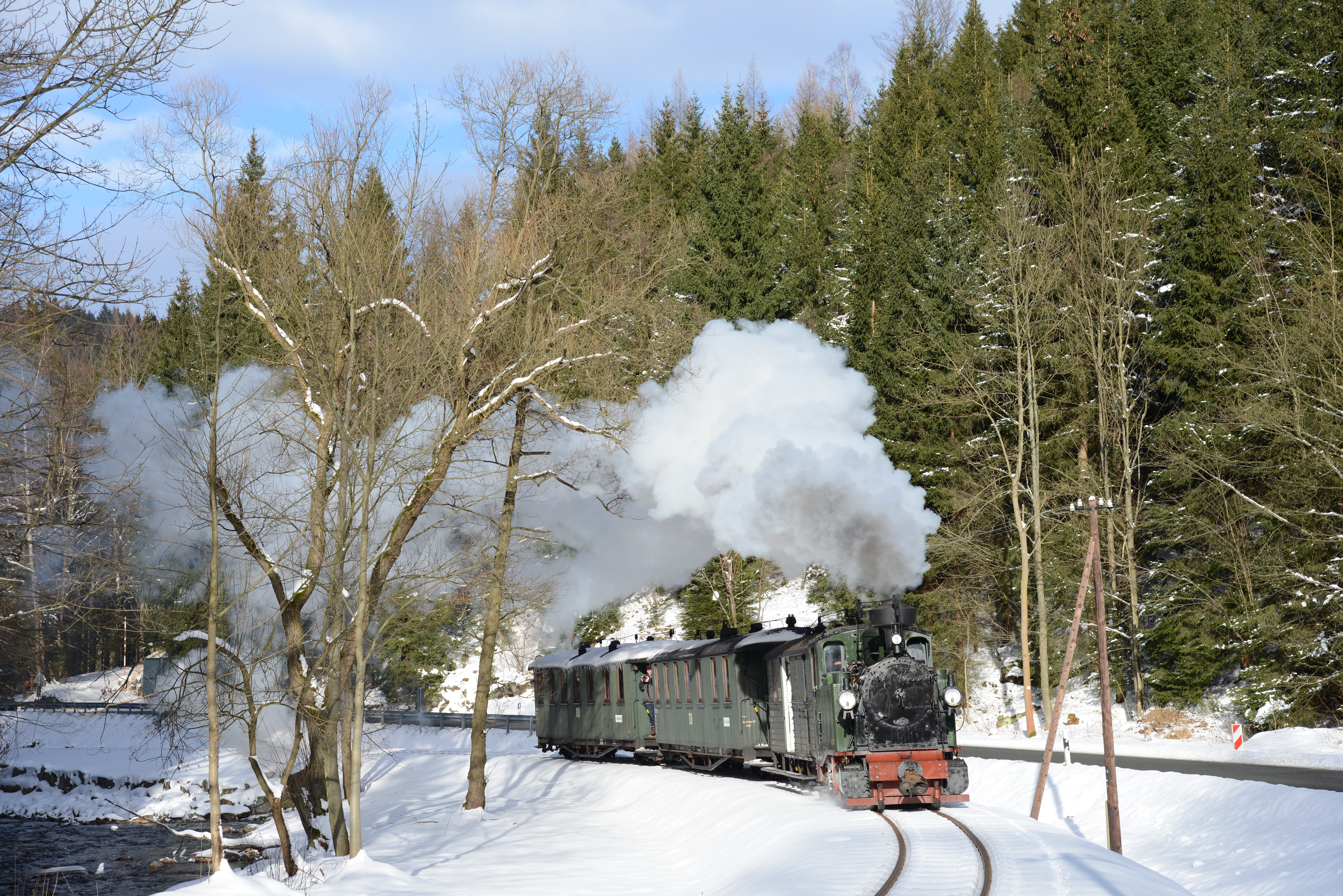 ssnitzgrundbahn Fichtelbergbahn Pressnitztalbahn  Dllnitzbahn Weieritztalbahn - IGE Erlebnisreisen | (c) IGE, Armin Gtz, Markus Endt, Christian Sacher