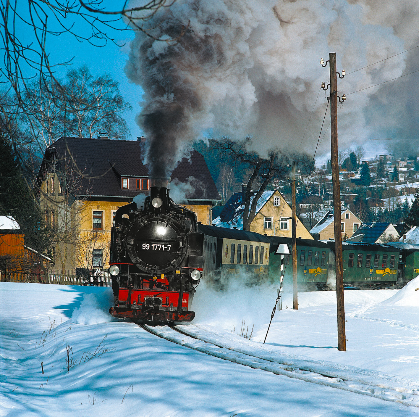 ssnitzgrundbahn Fichtelbergbahn Pressnitztalbahn  Dllnitzbahn Weieritztalbahn - IGE Erlebnisreisen | (c) IGE, Armin Gtz, Markus Endt, Christian Sacher