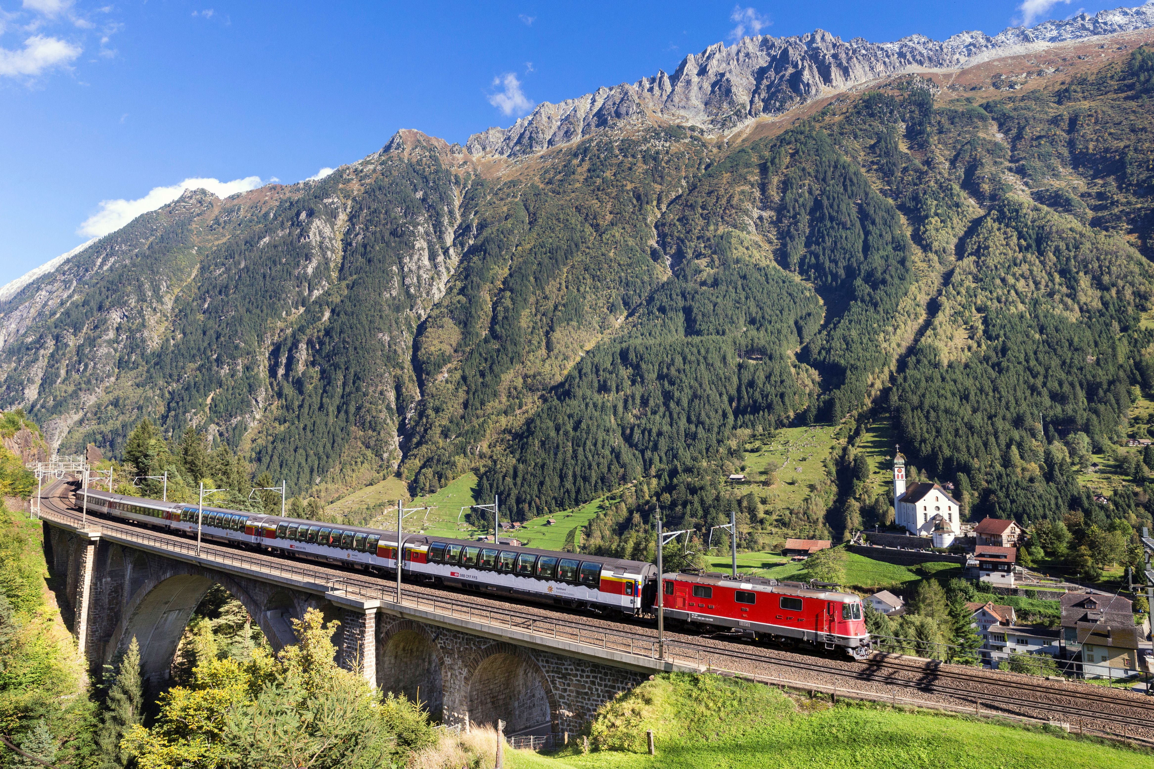 ??????????????????????? SCHWEIZ SBB PANORAMAZUG