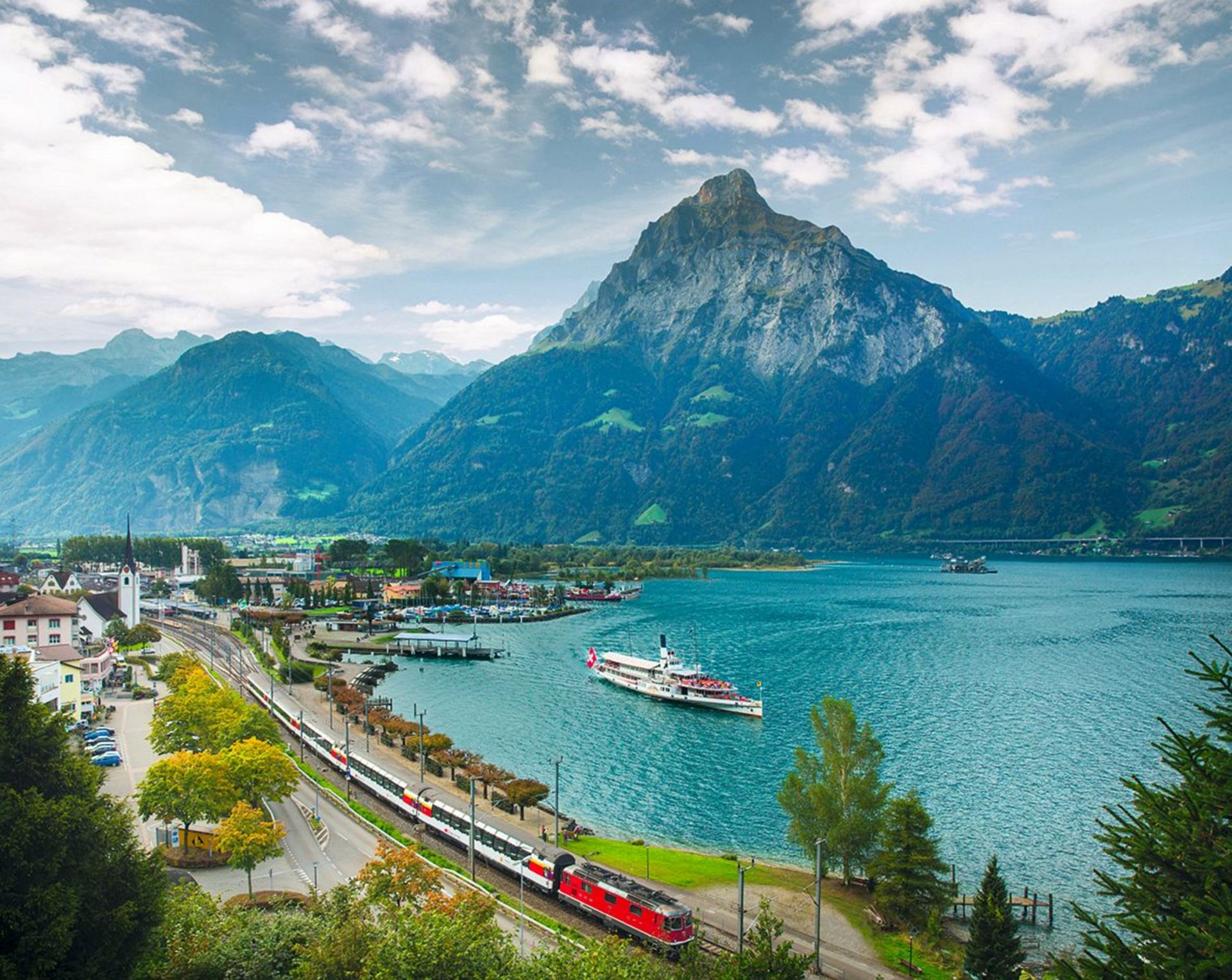 IGE Schweiz Lugano Como Centovalli Gotthard Melide Baumgartner Dampfschiff - IGE Erlebnisreisen | (c) IGE, Centovalli, Baumgartner, Melide, Lugano, Como, SBB